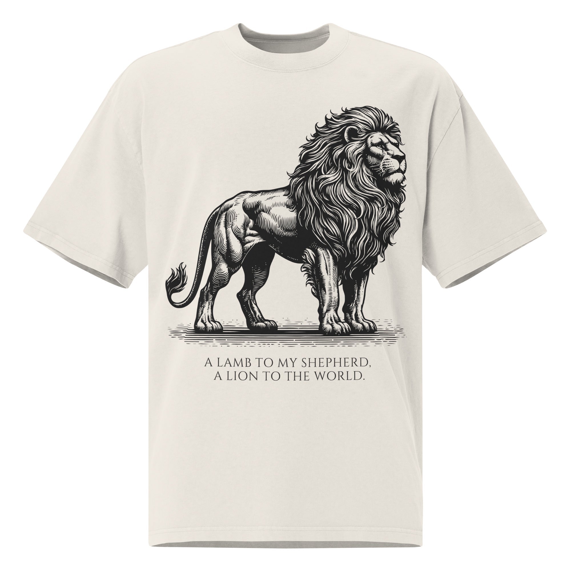 Lion of Judah Tee EMBROIDERY – handmade Christian products JLD Designs Co.