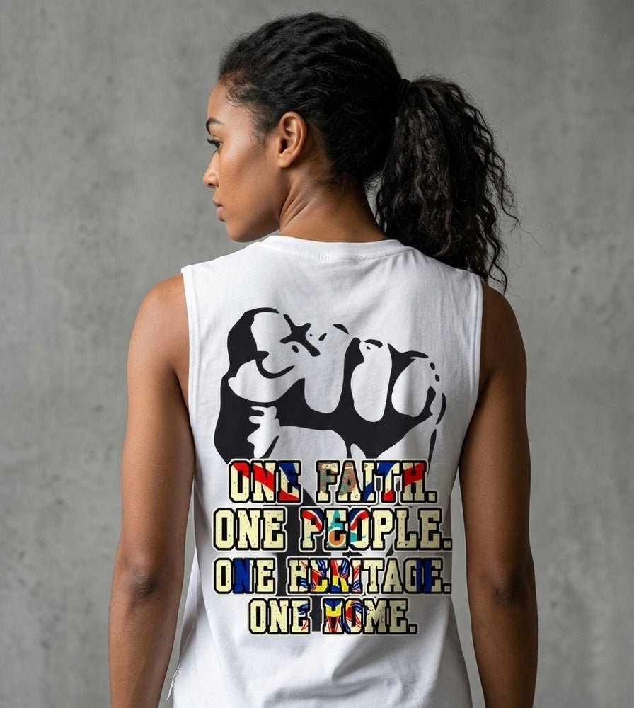 ONE PEOPLE Muscle Shirt T-SHIRT – handmade Christian products JLD Designs Co.