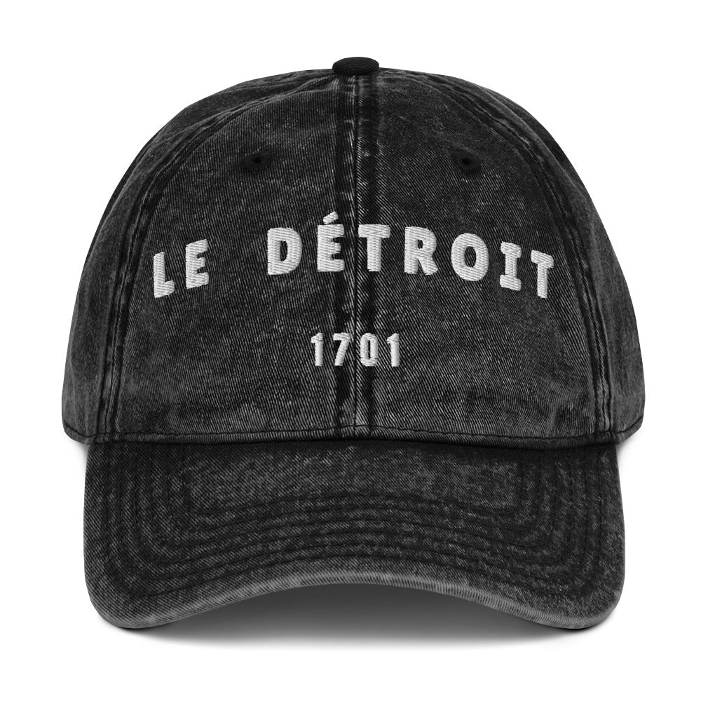 Vintage Cotton Le Détroit Cap EMBROIDERY – handmade Christian products JLD Designs Co.
