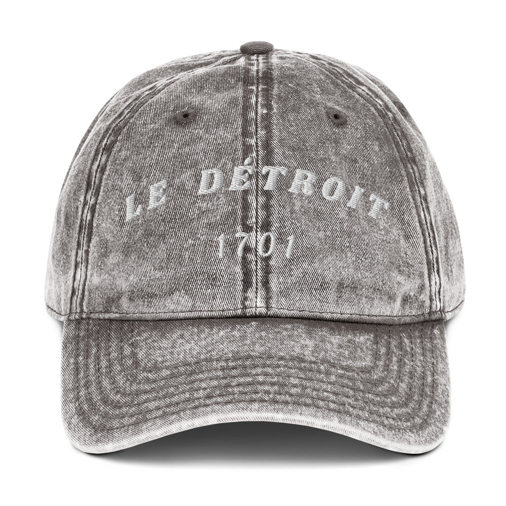 Vintage Cotton Le Détroit Cap EMBROIDERY – handmade Christian products JLD Designs Co.