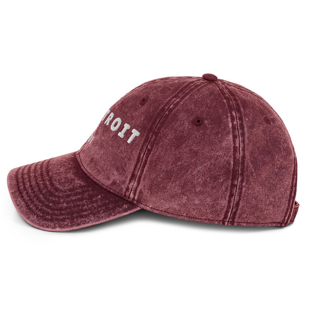 Vintage Cotton Le Détroit Cap EMBROIDERY – handmade Christian products JLD Designs Co.
