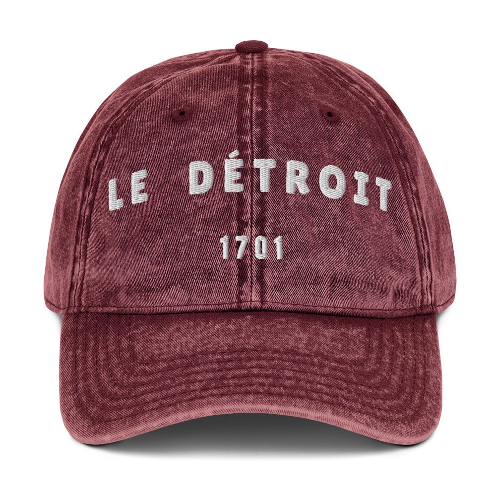 Vintage Cotton Le Détroit Cap EMBROIDERY – handmade Christian products JLD Designs Co.