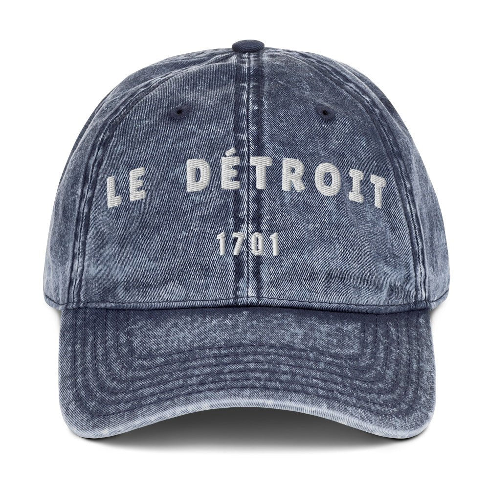 Vintage Cotton Le Détroit Cap EMBROIDERY – handmade Christian products JLD Designs Co.