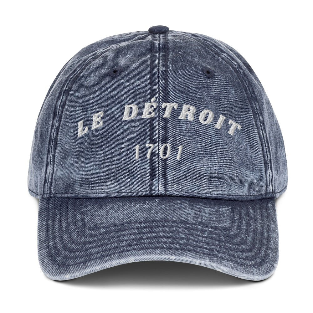 Vintage Cotton Le Détroit Cap EMBROIDERY – handmade Christian products JLD Designs Co.