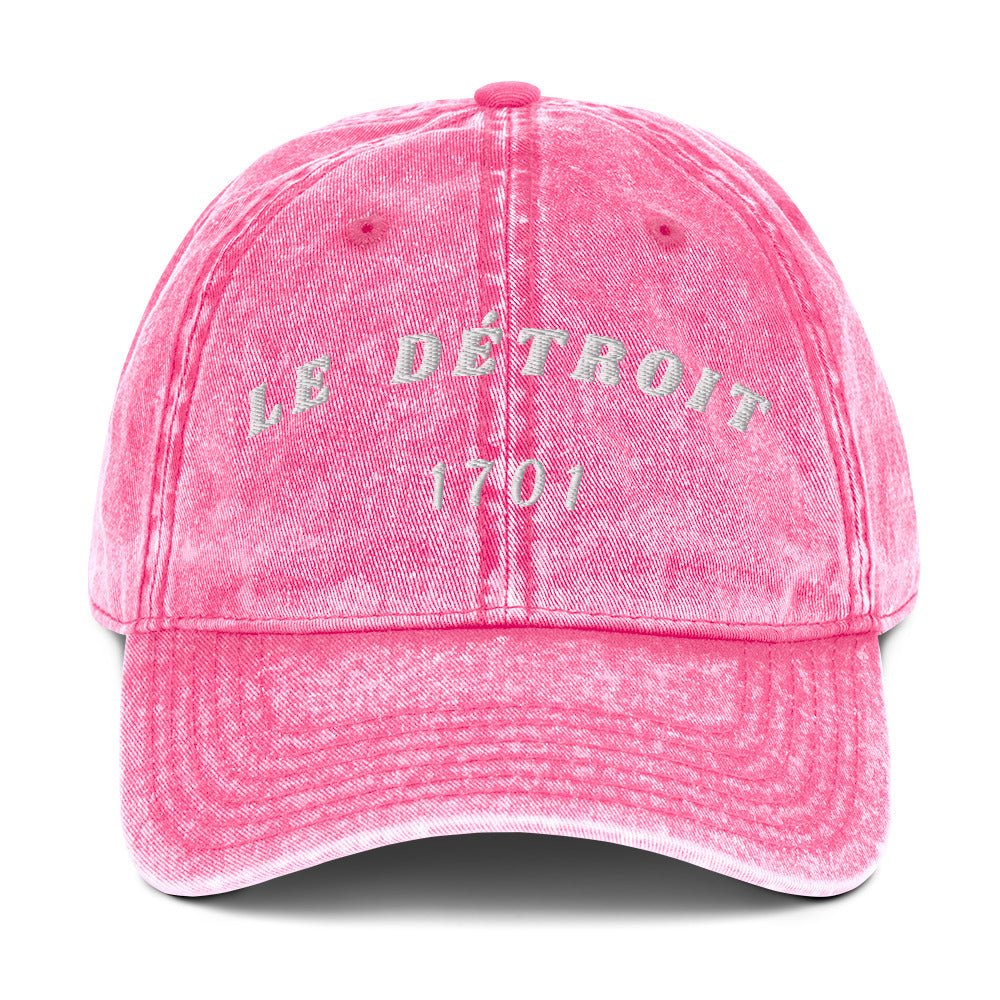 Vintage Cotton Le Détroit Cap EMBROIDERY – handmade Christian products JLD Designs Co.