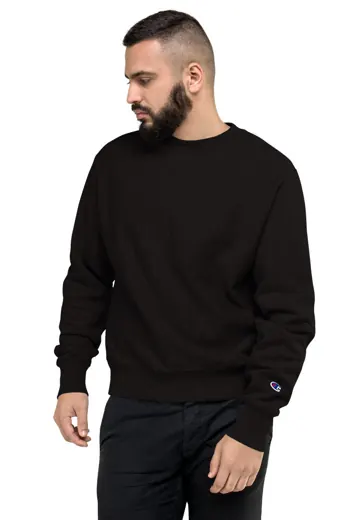 Champion Crewneck in Black