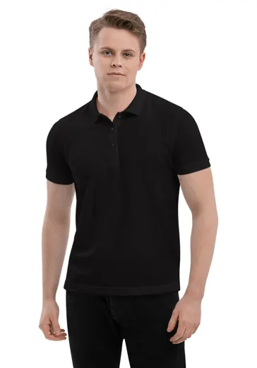 Premium Polo in Black