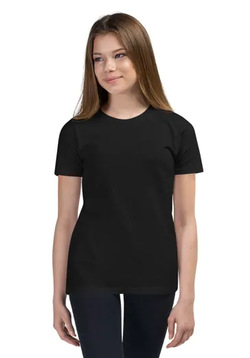 Youth Tee in Black