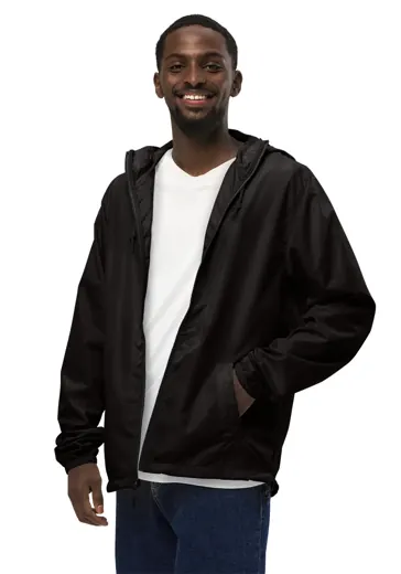 Windbreaker in Black